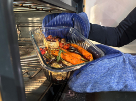 Ovenwanten Blauw Cookai