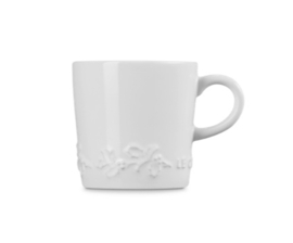 Koffiemok Holly Wit Le Creuset
