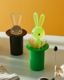 Tandenstokerhouder Magic Bunny Green - Alessi