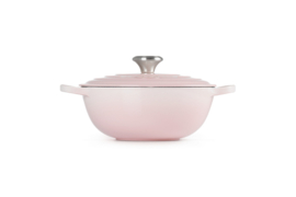 Gietijzeren Marmite Pan Shell Pink (3,1 l.) - Le Creuset