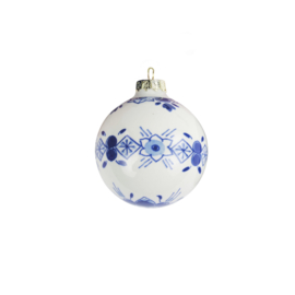 Kerstbal (7 cm.) - Royal Delft