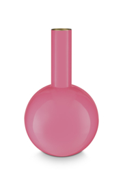 Metalen Vaas Roze 33 cm. Pip Studio