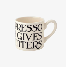 Espresso Mok Black Toast - Emma Bridgewater