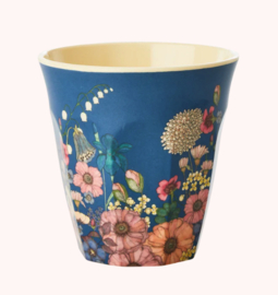 Beker Flower Collage Medium - Rice