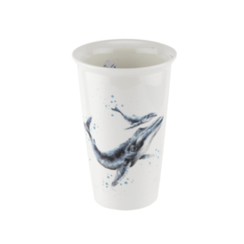 Travel Mug Whale - Wrendale Designs