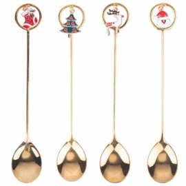 Kerst Lepeltjes met Hangertje XMas