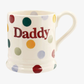 1/2 Pt Mok Polka Dot Daddy - Emma Bridgewater