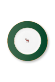 Gebaksbord Dark Green Birds Pip Studio