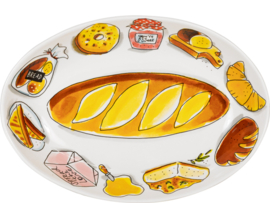 Serveerschotel Even Bijkletsen Blond Amsterdam