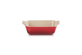 Rechthoekige Ovenschaal Kersenrood 1,1 liter Le Creuset