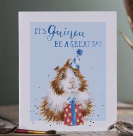 Verjaardagskaart It's Guinea Be a Great Day Wrendale Designs