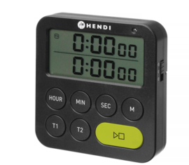 Digitale Dubbele Kookwekker Hendi