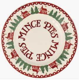 Ontbijtbord Christmas Cabin Mince Pies - Emma Bridgewater