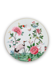 Serveerschotel Blushing Birds White - Pip Studio