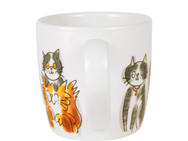 Mok Cappuccino Cats Mix Blond Amsterdam