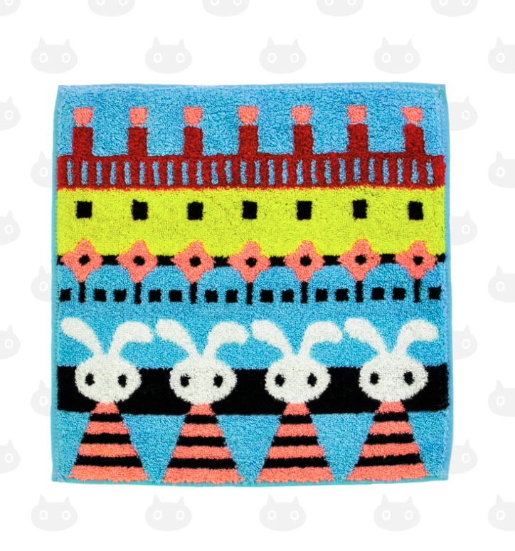 Handdoekje Bunny Sky Blue Atsuko Matano
