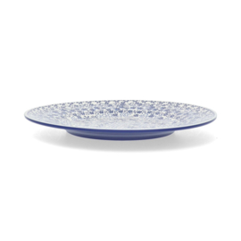 Melamine Dinerbord Indigo Lace Bunzlau Castle