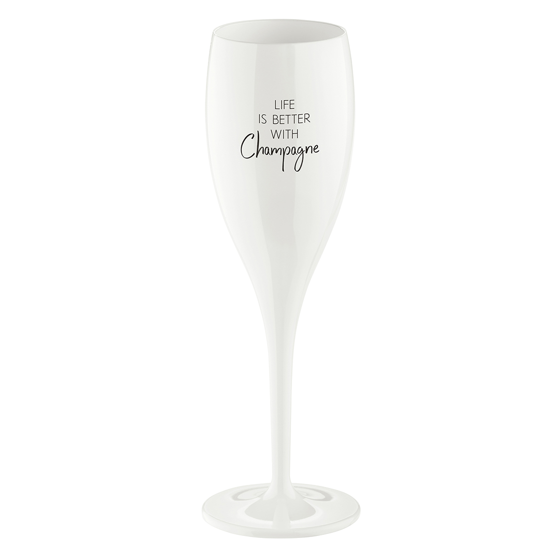 Champagneglas Life is Better With Champagne Koziol