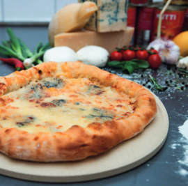 Pizzasteen 29 cm. Boska