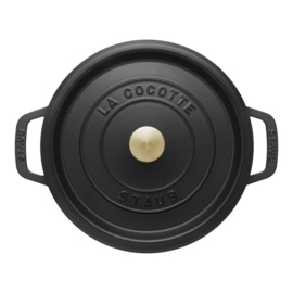 Gietijzeren Braadpan Zwart 3,7 l. Staub
