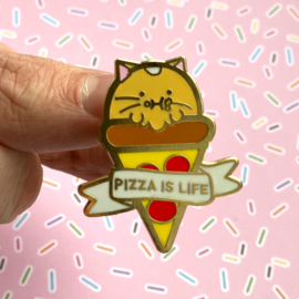 Pin 'Pizza is Life' - Fuzzballs