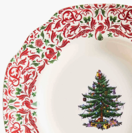 Ontbijtbord Yuletide Christmas Tree Spode