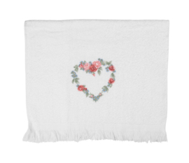 Gastendoekje Floral Heart Clayre & Eef