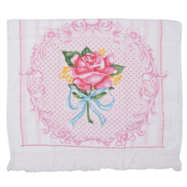 Gastendoekje Rose Collection Clayre & Eef