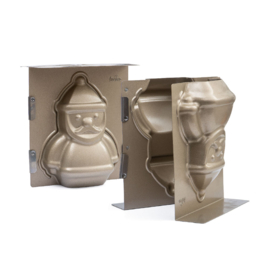 3D Bakvorm Santa Claus Decora