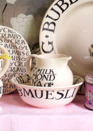 Cereal Bowl Black Toast Emma Bridgewater