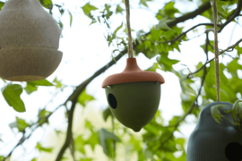 Vogelhuisje Eikel Groen Point-Vergule