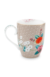 Mok Blushing Birds Khaki (350 ml.) - Pip Studio