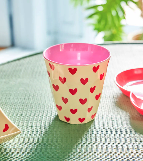 Beker Darling Hearts Medium Rice