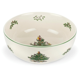 Serveerschaal (24,5 cm.) - Spode Christmas Tree