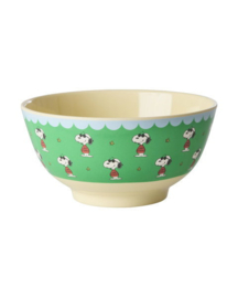 Schaal Green Snoopy Rice