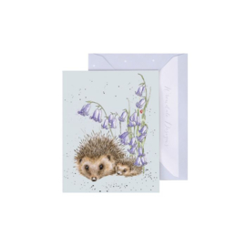 Kaartje Love and Hedgehugs Wrendale Designs