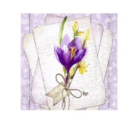 Cocktail Servetten Conny Light Lilac Ihr