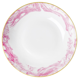 Schaal Marble Bubblegum Pink - Rice