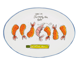 Serveerschotel Shrimps Sushi Blond Amsterdam