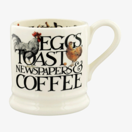 1/2 Pt Mok Rise & Shine Eggs & Toast Emma Bridgewater