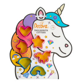 Uitsteekvormpjes 'Unicorn' - Decora