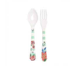 Vork & Lepel Melamine Summer Blossom - Ginger