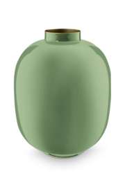 Metalen Vaas Mid Green 32 cm. Pip Studio