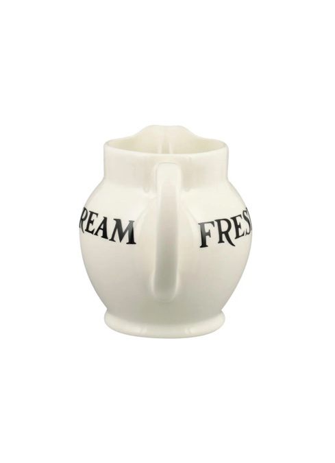 ½ Pint Kan Jersey Cream Black Toast Emma Bridgewater