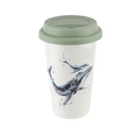 Travel Mug Whale - Wrendale Designs