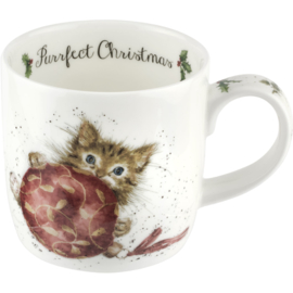 Mok Purrfect Christmas - Wrendale Designs