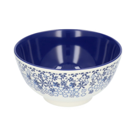 Melamine Schaal Indigo Lace Bunzlau Castle