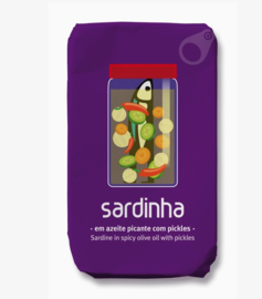 Sardines in Pittige Olijfolie met Augurken Sardinha