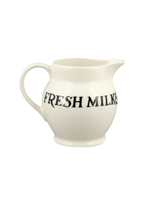 ½ Pint Kan Jersey Cream Black Toast Emma Bridgewater