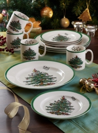 Brood-/Gebaksbord - Spode Christmas Tree